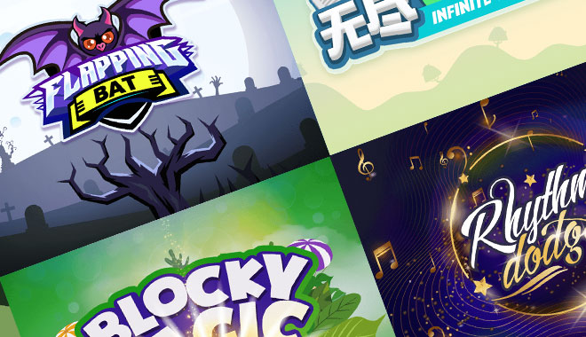 各種 APP 小遊戲 LOGO 設計